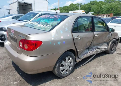 2007 Toyota Corolla Le from USA, damaged, VIN 2T1BR32E07C777481